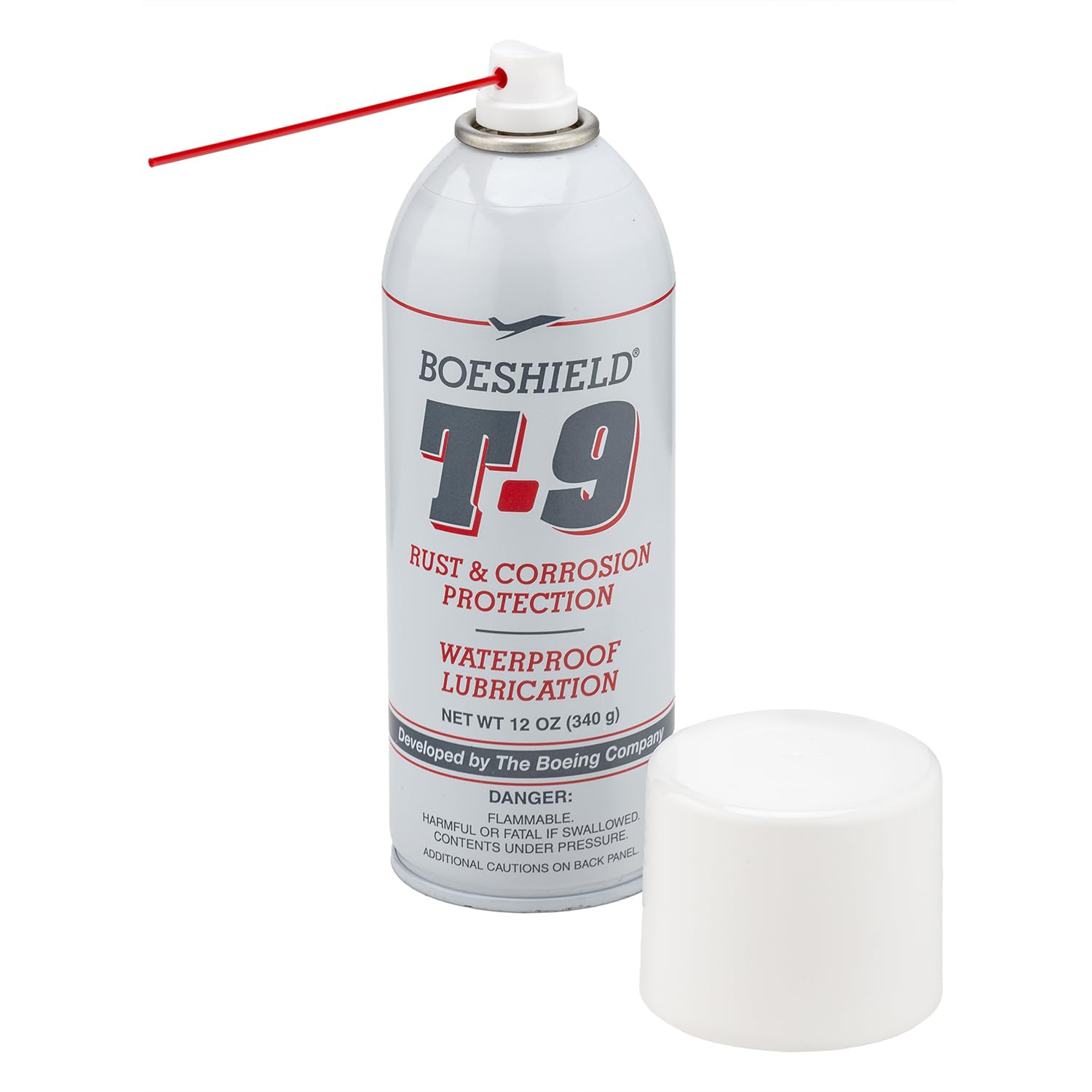 BOESHIELD T-9 Rust Remover - Long-Lasting Rust & Corrosion Inhibitor/Protection and Waterproof Lubrication | Fluid Film Spray | T9 Lubricant Spray Can