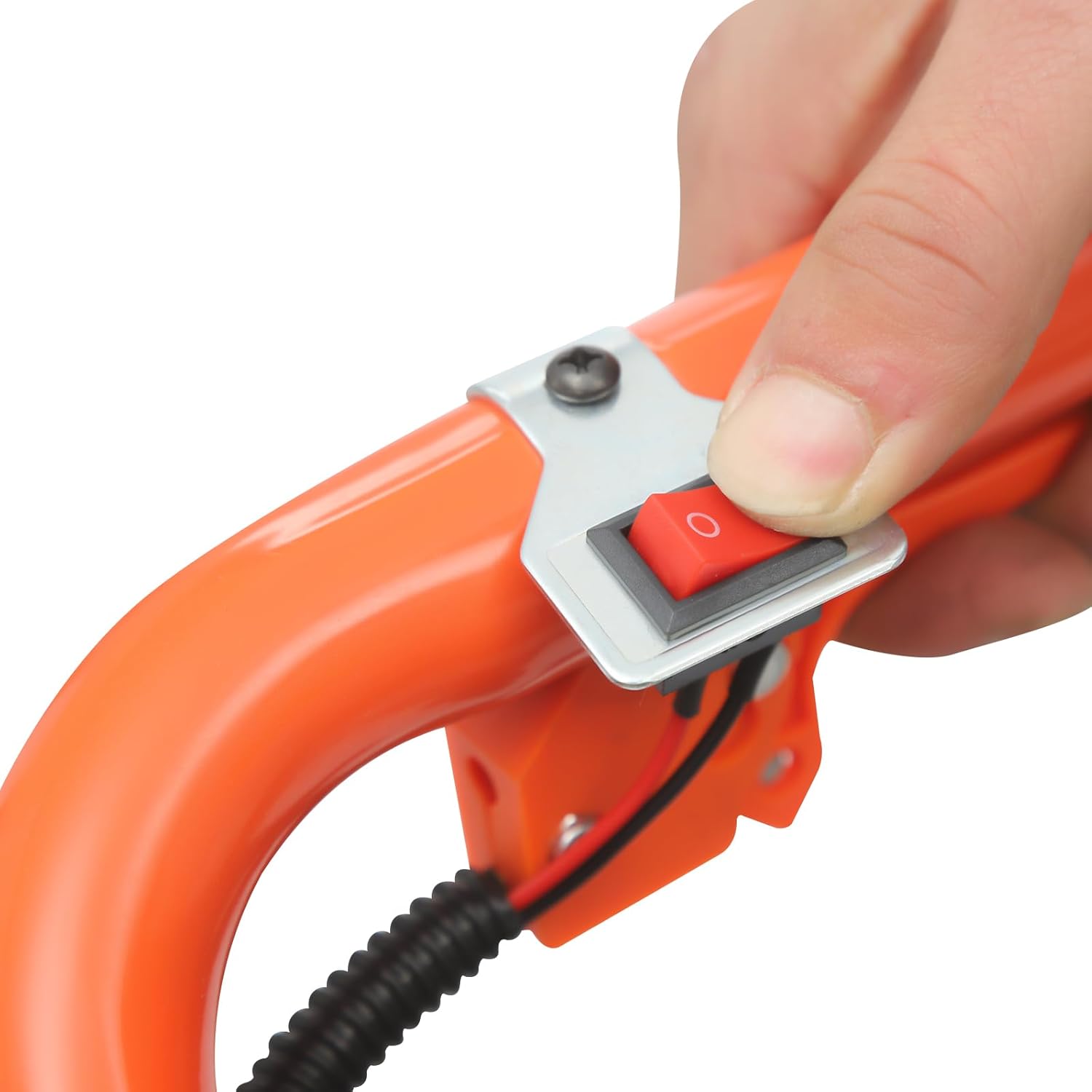 2.3HP Gas Post Hole Digger, 52CC Earth Auger with 3 Auger Bits & 12" Extension, for Fence Posts, Tree Planting & Gardening- Orange