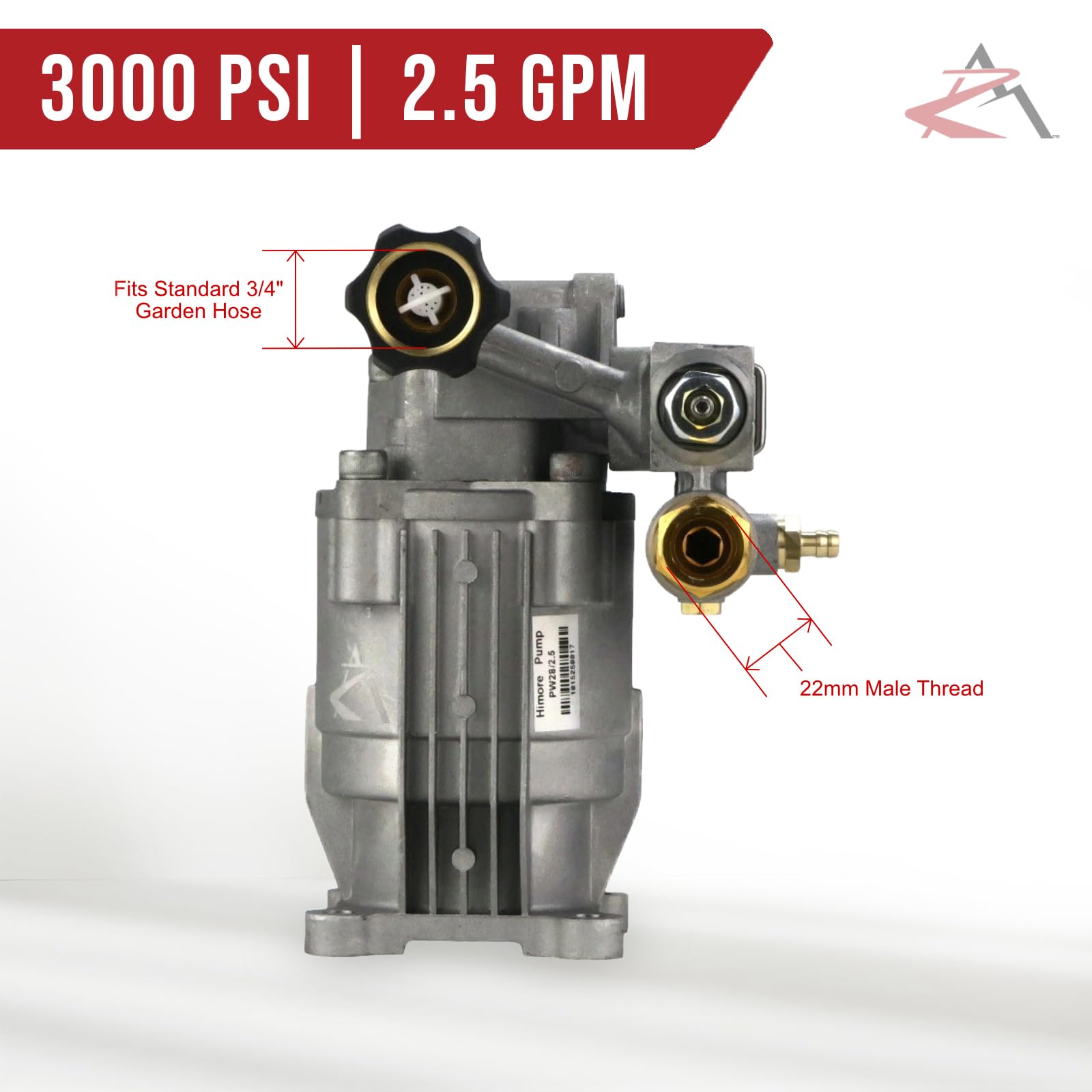 Amazon.co.jp: ROP Shop | 3/4インチシャフト 3000 PSI 圧力