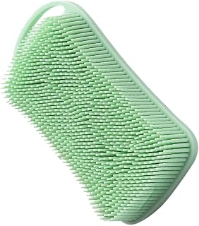 Minkissy Escova De Couro Cabeludo De Banho Silicone Cal?o De Cal?o De Massager Dandruff Escova De De Escova Do Chuveiro Escova de Limpeza Massagem para Cuícula Relaxamento O Esfoliante Corporal