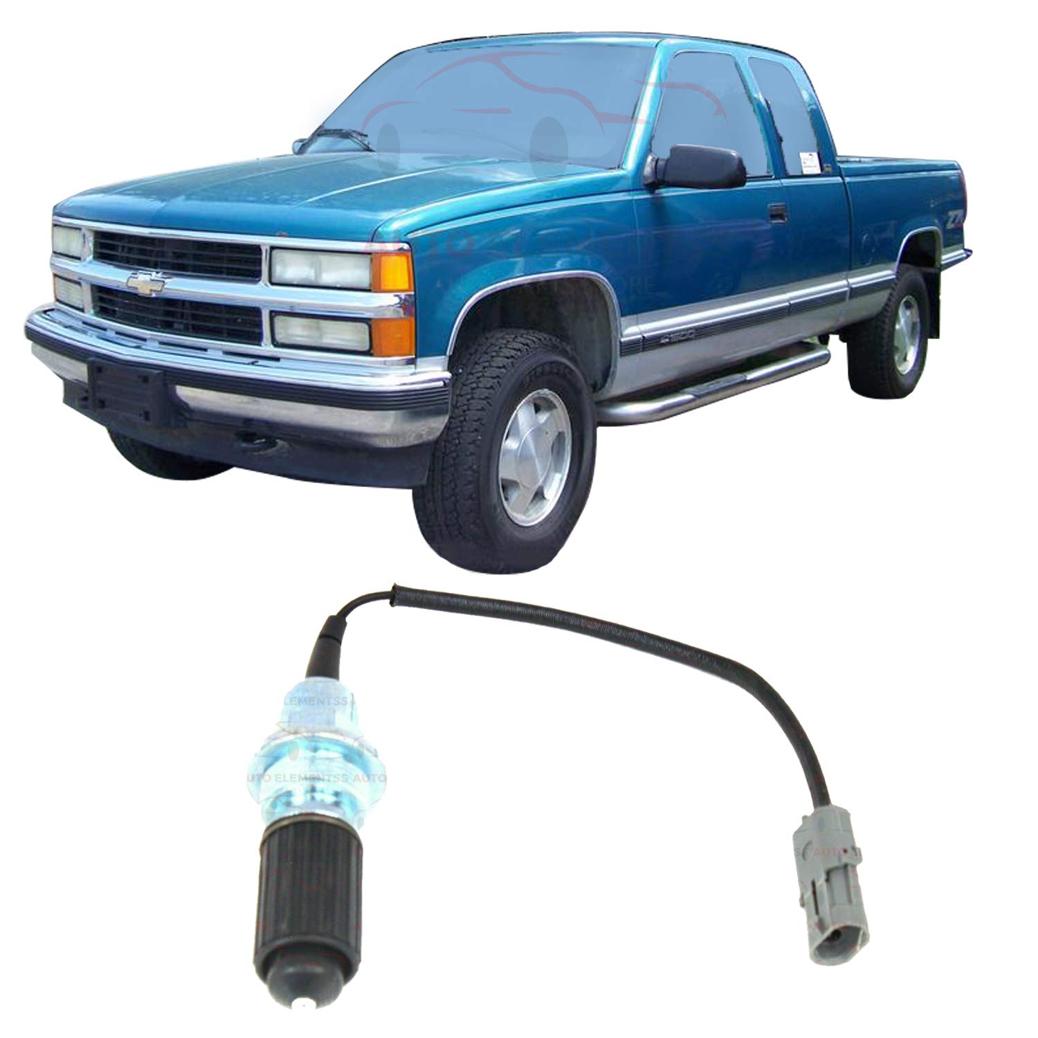 New Front Actuator Switch For 1988-1996 Chevrolet C/K Series GMC Sierra Tahoe Pickup Direct Replacement 26013495