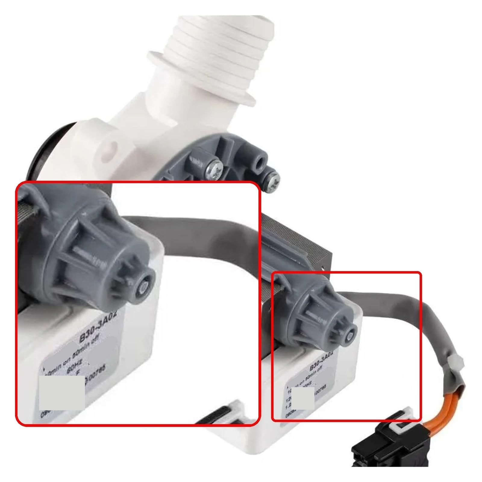 Lavadora Lavadora Bomba De Drenaje Reemplazo Del Conjunto | Compatible Con Point ,Compatible Con GE WH23X28418 WH23X24178 Parte Sustituye WH23X24178 Montaje 120V