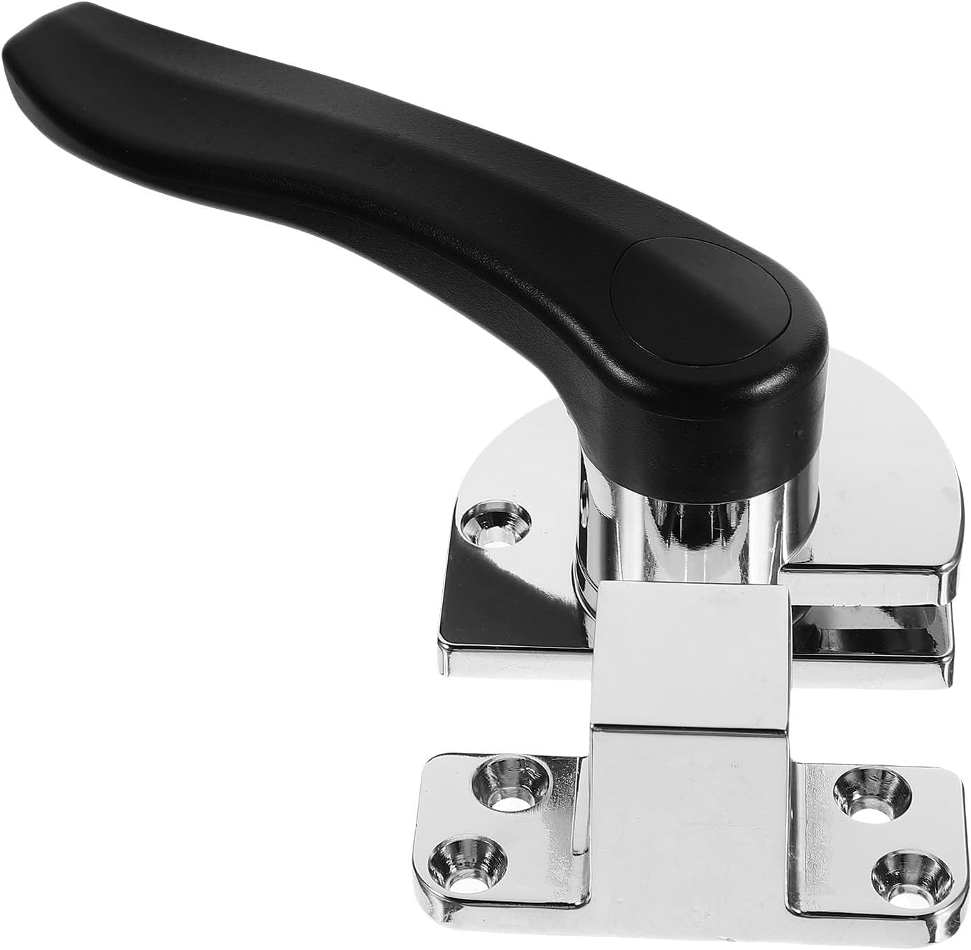 Zinc Alloy Freezer Door Latch Handle for Steamer Cabinets and Household Appliances Sturdy Lock Replacement for Cooler Doors and Kitchen Equipment