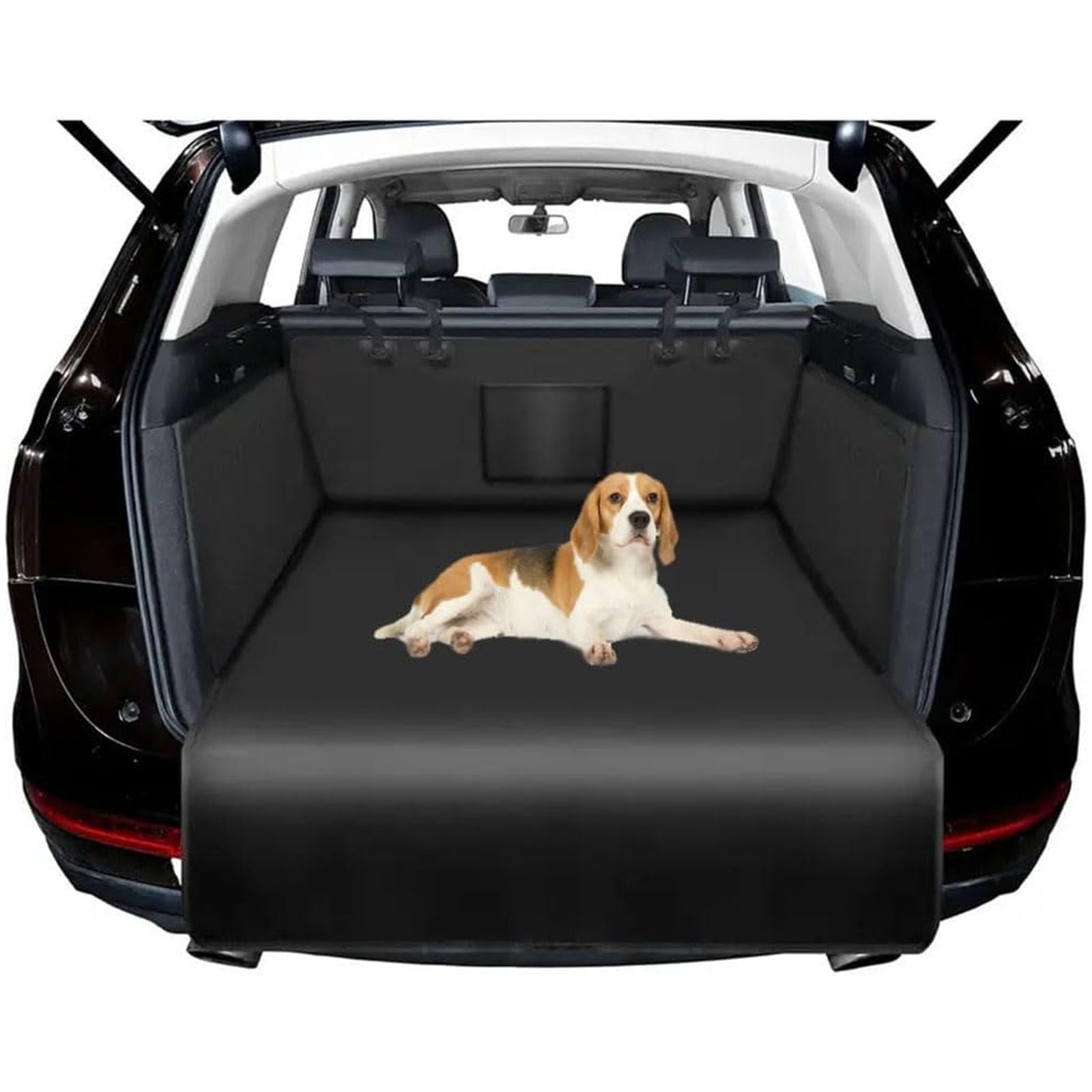 Funda Maletero Coche Perros para Renault Scenic E-Tech Electric V 2015-2024, Protector Maletero Coche con Protección Lateral Manta Perro Coche Protector Impermeable