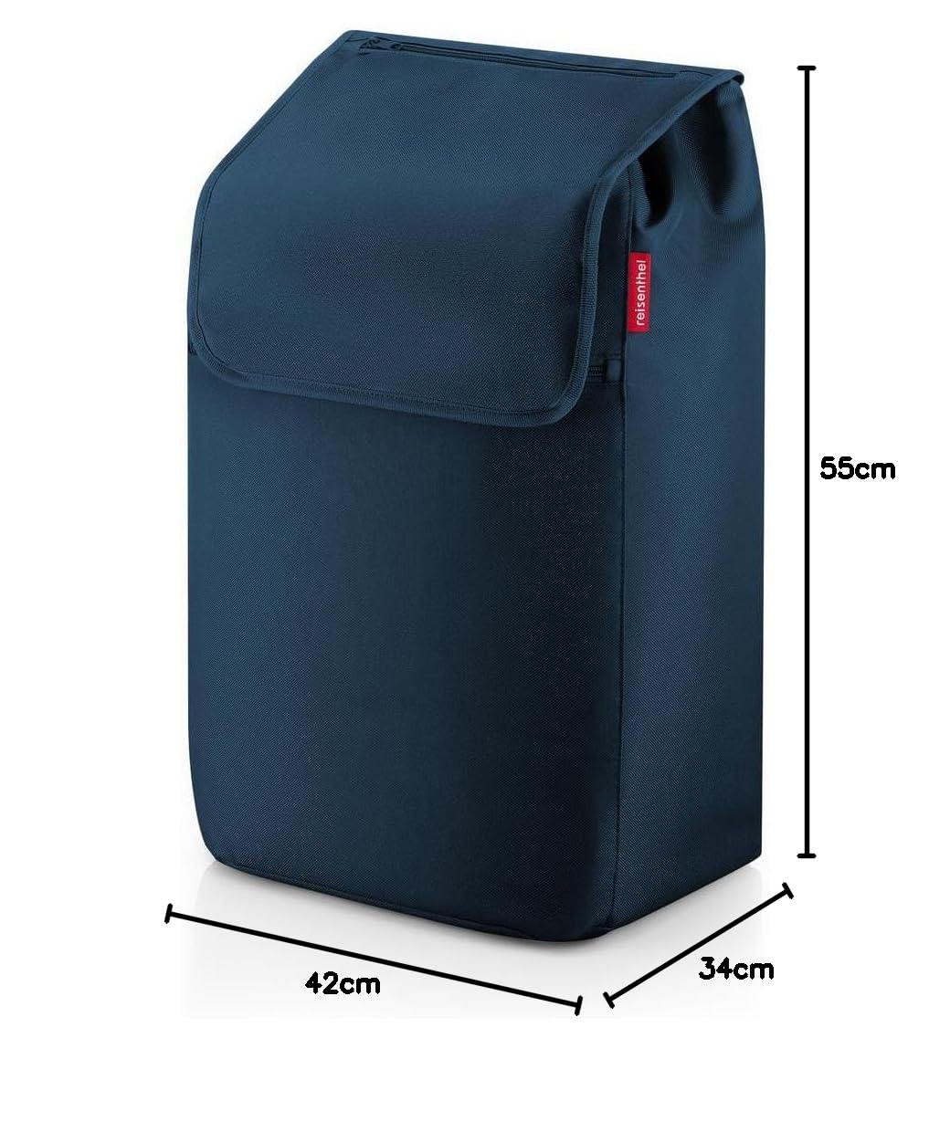 reisenthel Shopping Trolley Dark Blue – Trolley leggero e spazioso per la spesa settimanale