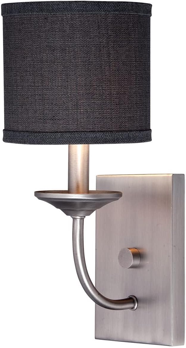 Millennium 3111-BPW Transitional One Light Wall Sconce from Jackson Collection in Pwt, Nckl, B/S, Slvr. Finish