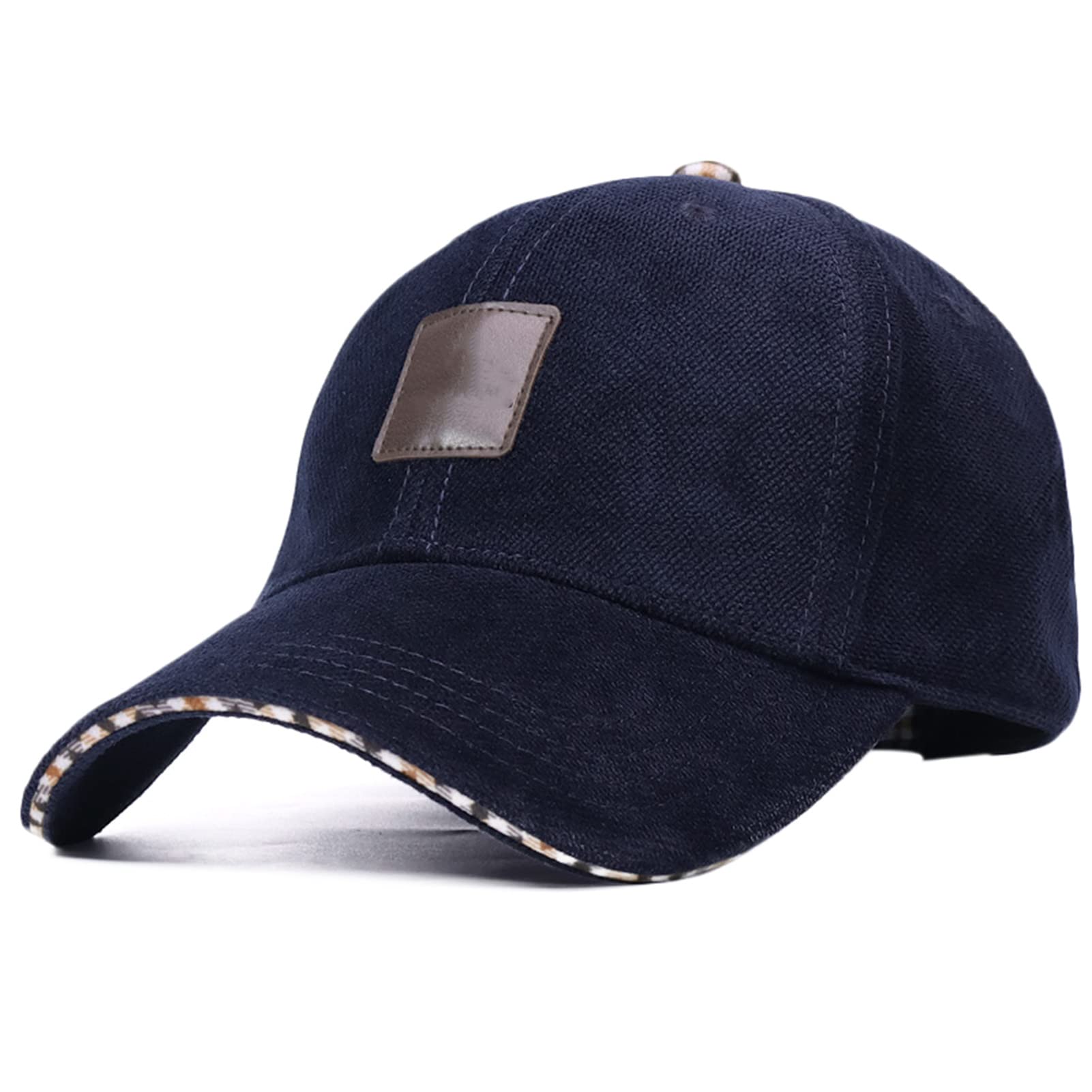 Berretto da Baseball Cappello da Sole Visiera da Sole Berretto da Golf Vintage Autunno Inverno Cappello Regolabile per Uomo Donna