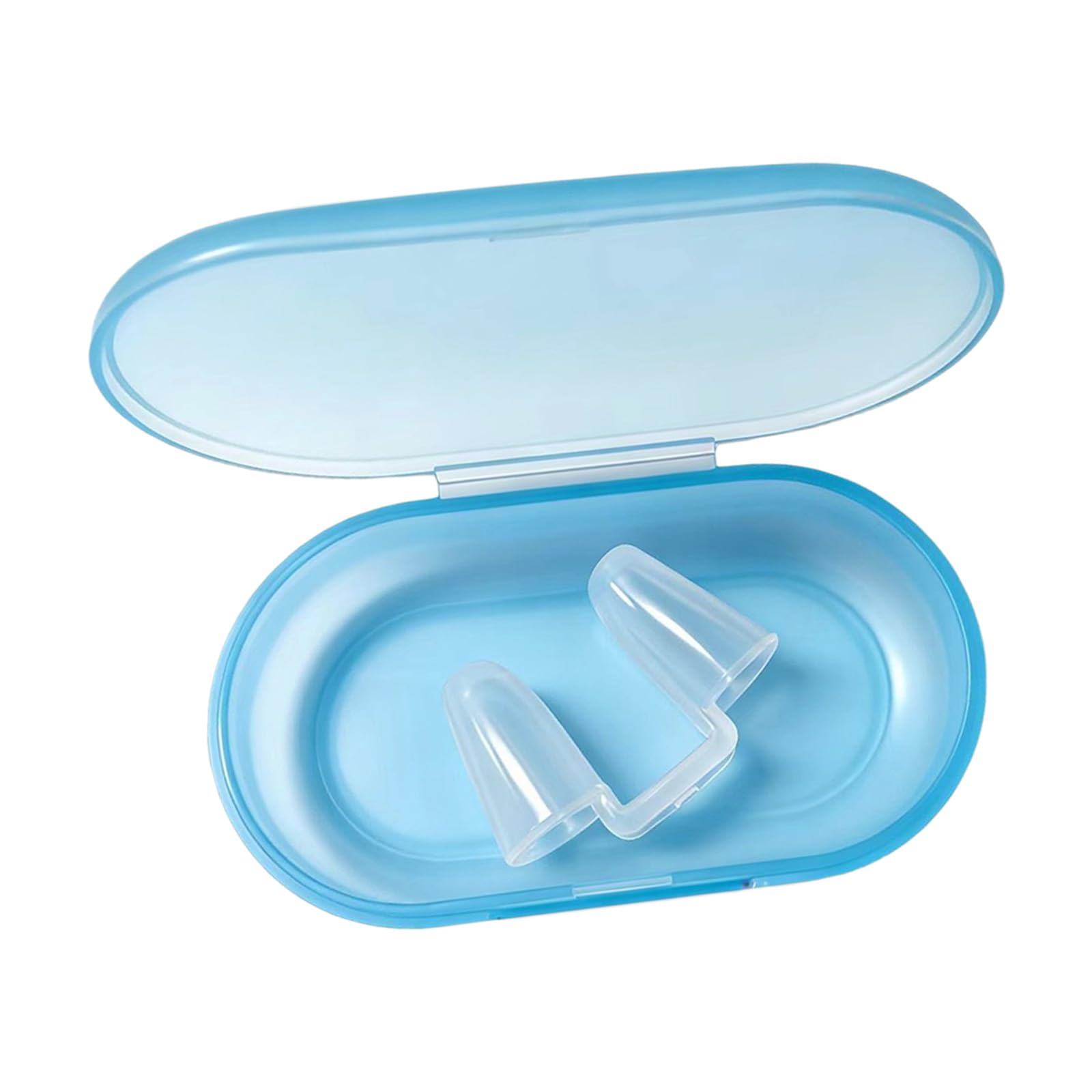Hkfgdjdl Swimming Nose Clip Comfortable Silicone Swim Waterproof Pool Nose Plug with Storage Box Easy to Use