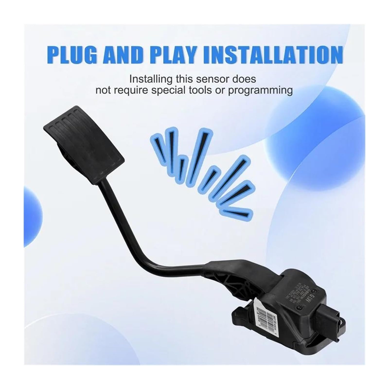 Detector Pedal Acelerador Para 407 508 Para C5 (X7) C6 Sensor Pedal Acelerador Coche 1601EP