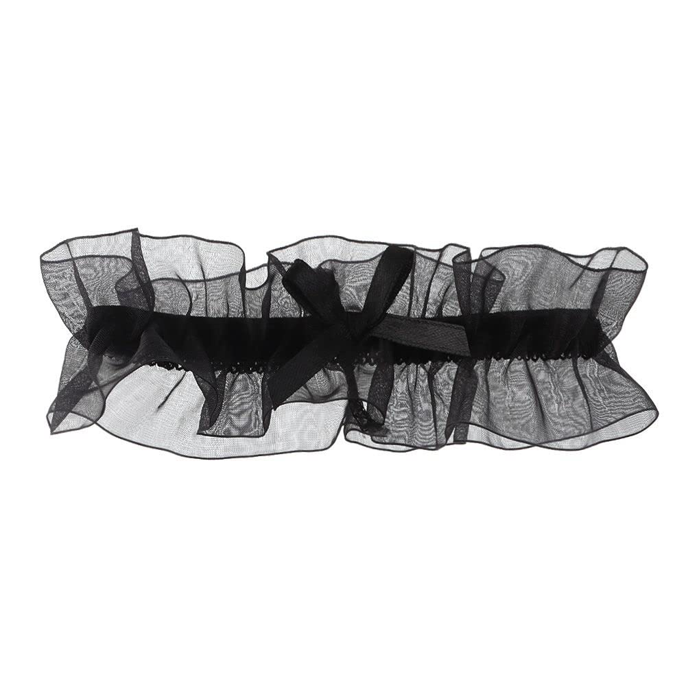Jarretière de mariée, 1PC Sexy Bowknot Dentelle Cuisse Anneau De Mariage Noir Blanc Porte-Jarretelles Ceinture Mariée Élastique Jambe Anneau Ceinture