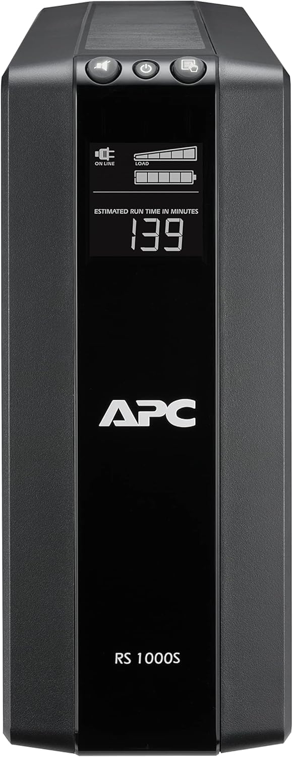 Amazon.co.jp: APC 無停電電源装置 UPS 1000VA/600W BR1000S-JP E