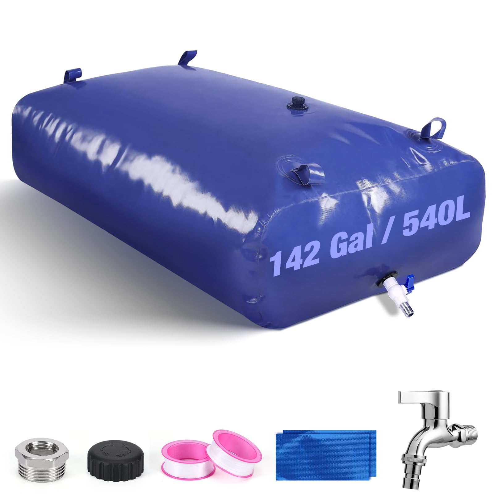 Réservoir d'eau Pliable et Portable, Conteneur de Rangement pour Camping, Urgence Eau, Prévention Incendie