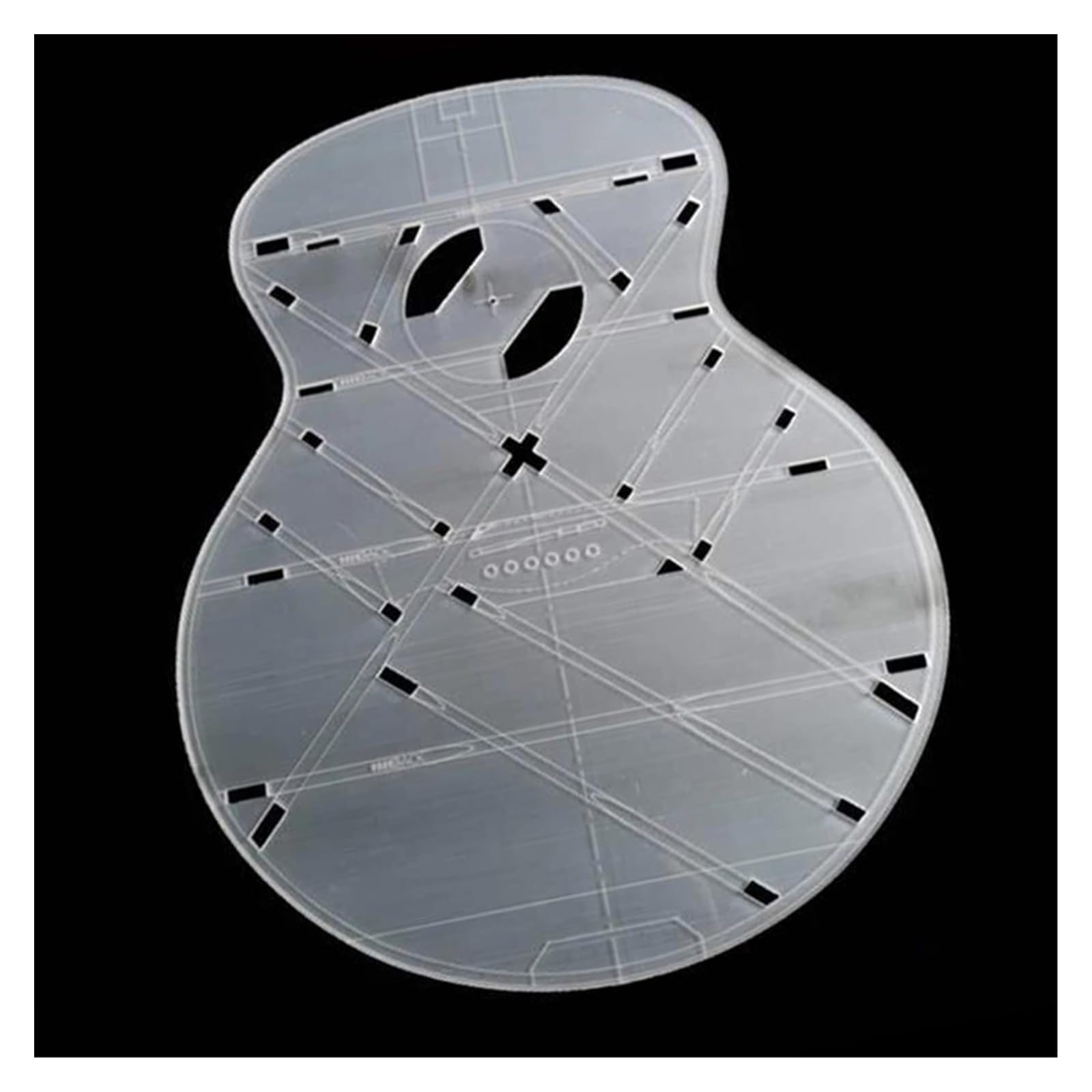 Werkzeuge Und Teile Für Den Gitarrenbau Akustische Gitarrenbauwerkzeuge Acrylmodell Halsformform(9)