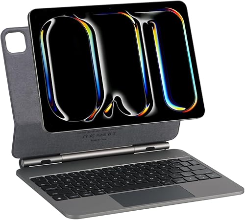 Miniatura 9 de mobee Teclado magnético inteligente para iPad Pro 2022 de 11 pulgadas iPad Pro de 11 pulgadas 4 y 3 y 2 generación cubierta de teclado delgada