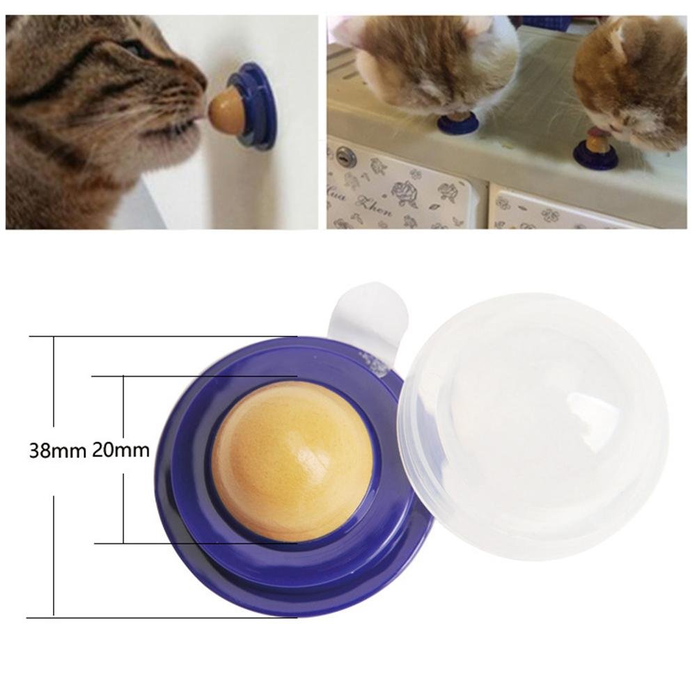 Collations pour Chats Sains Cataire Sucre Bonbons Lécher Nutrition Gel Boule D'énergie Jouet pour Chats Chatons Augmenter L'outil D'aide à l'eau Potable
