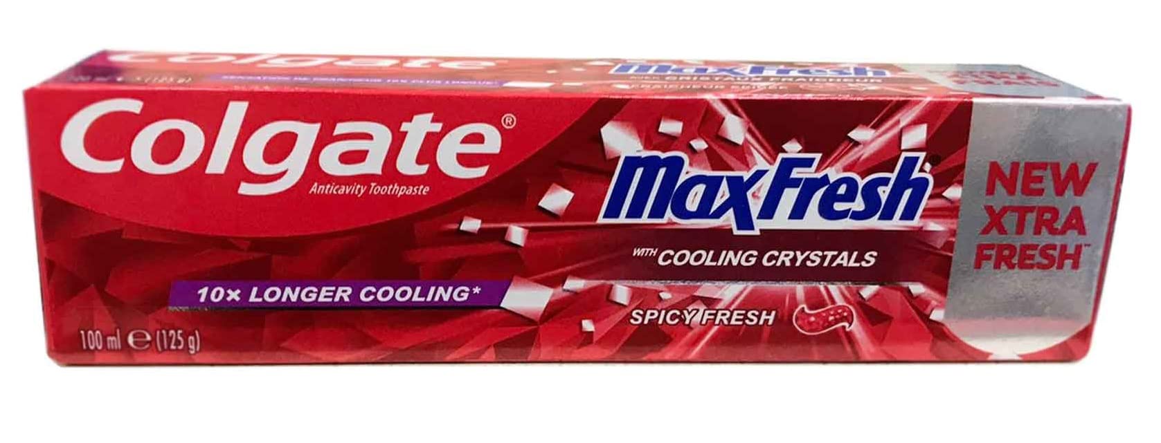 Max Fresh Spicy Toothpaste with Cooling Crystals - 100ml
