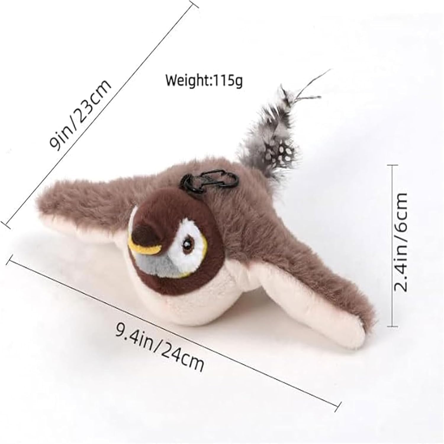 Flapping Bird Cat Toy, Interactive Cat Toys - Image 3