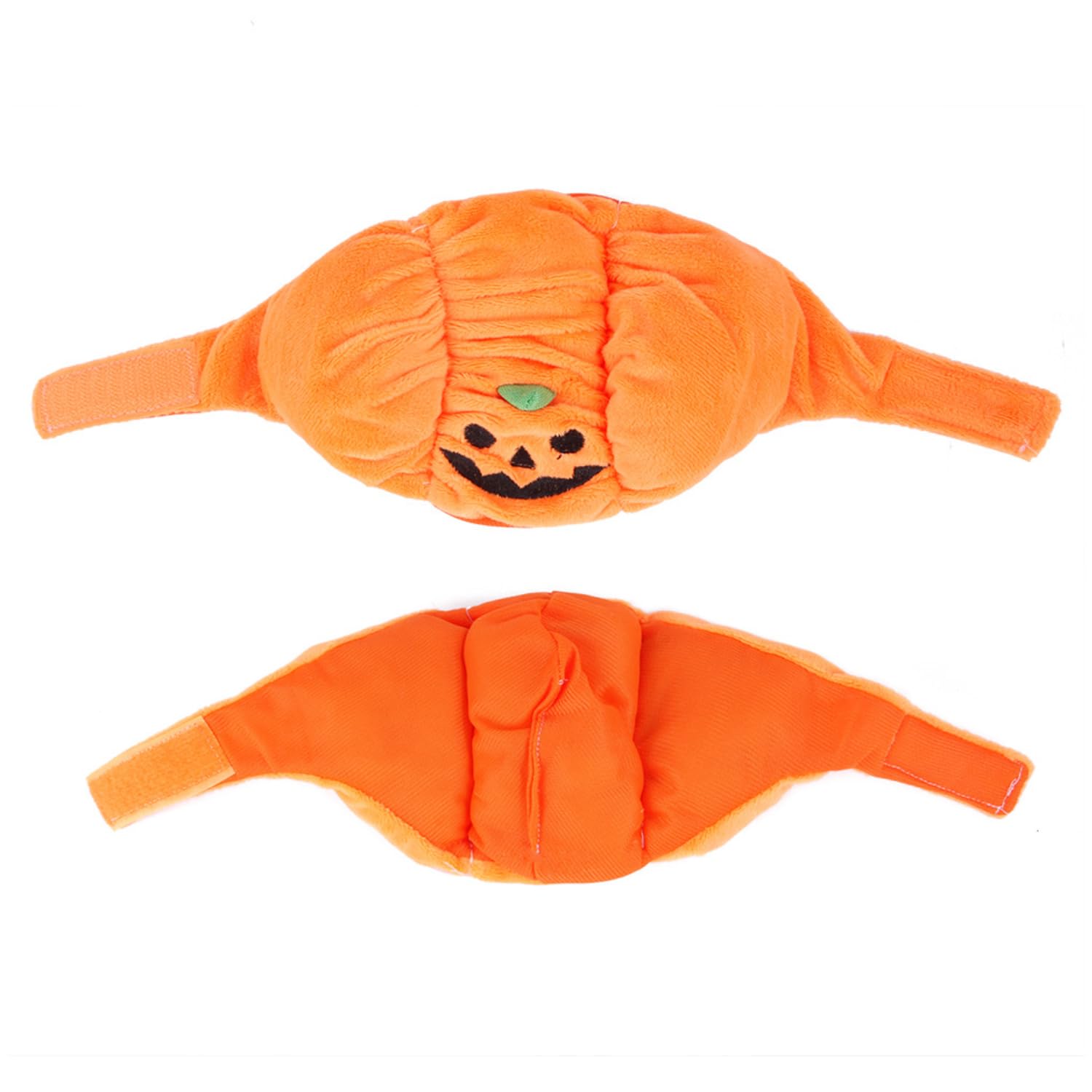 RmKbe 2pcs Halloween Pet Pumpkin Hat Adjustable Funny Cat Hat Dogs Cats Dress Up Cosplay Costume Cosplay Costume Cap for Pet - Image 3