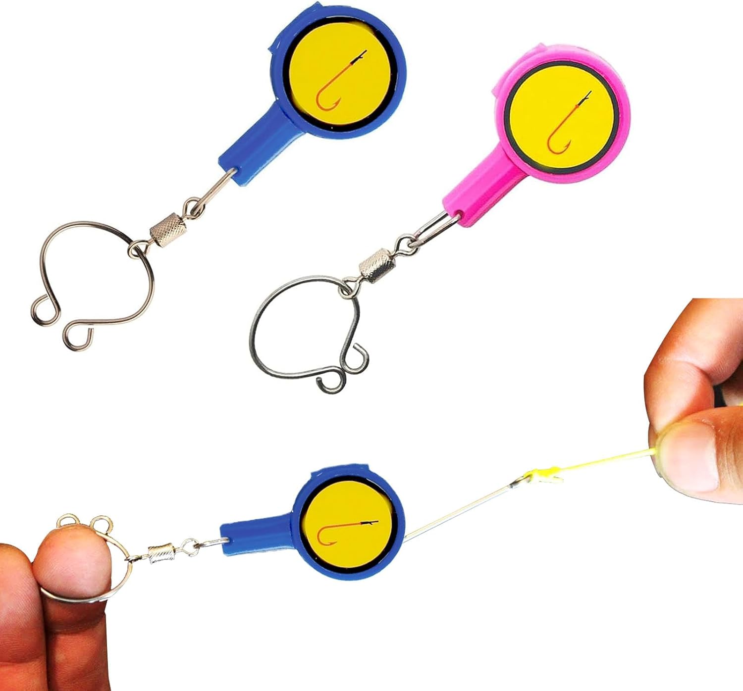 Fishing Hook Tying Tool, 2PCS Fishing Knot Tying Tool, Fishing Gear