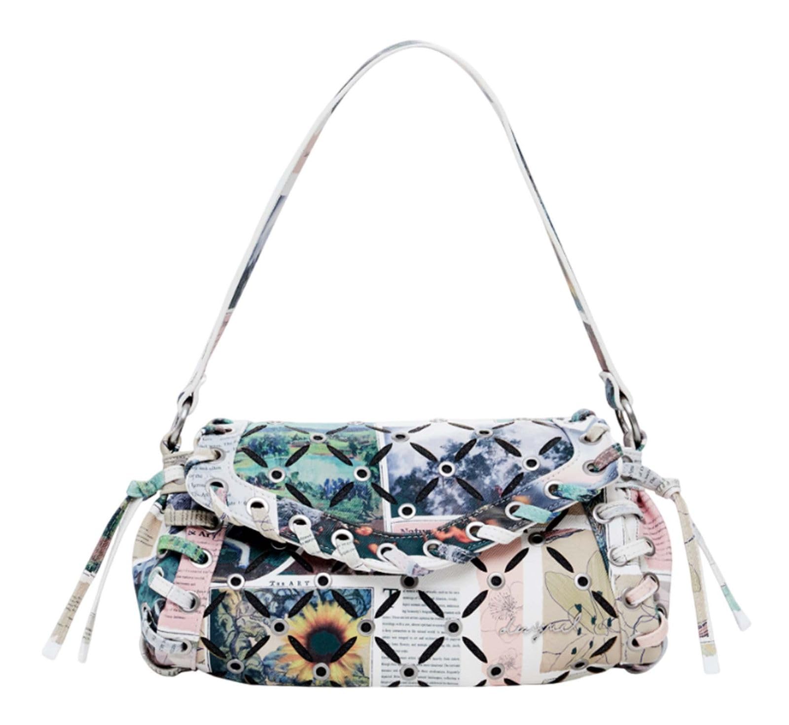 Desigual cross body bag Juliett Cut Out Print Shoulder Bag Tutti Fruti colorful