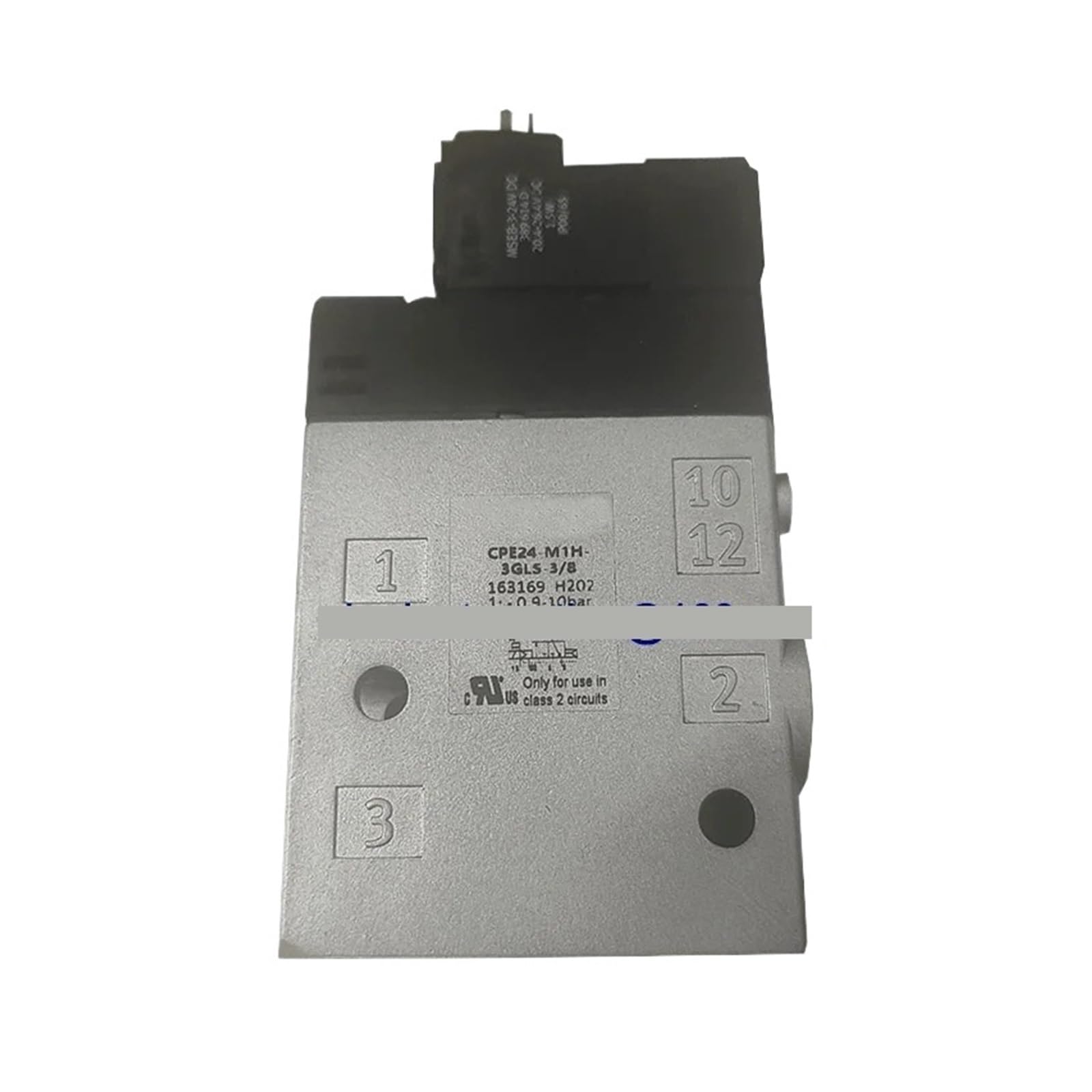 Cxdfrser One Color Solenoid Valve Cpe24-M1h-5L-3/8 163166 Cpe24-M1h-3Gls-3/8 163169(163169)