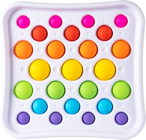 Fat Brain Toys Dimpl Pops Deluxe - La mejor experiencia de reventar, niños y adultos