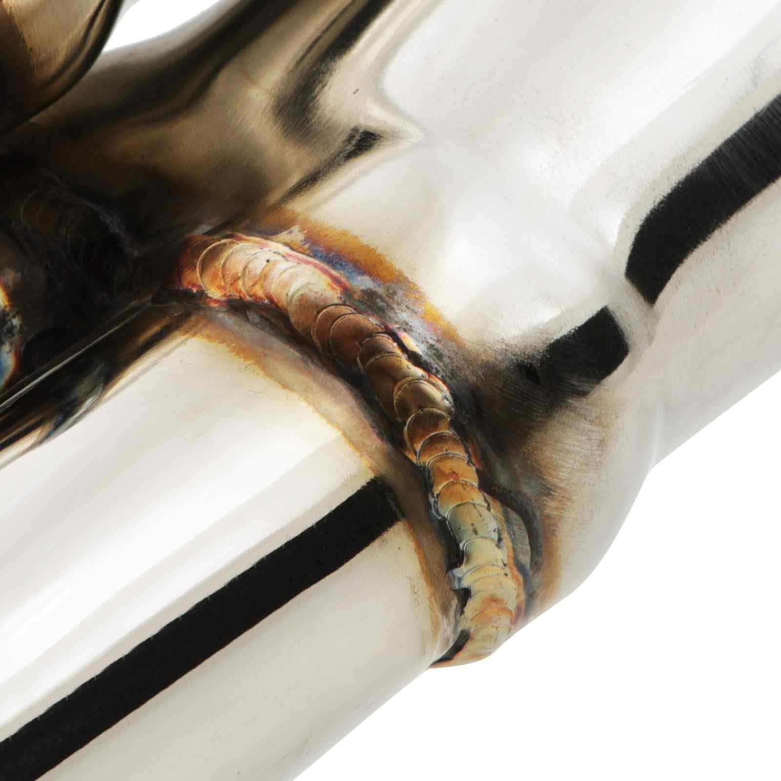 Collettore di scarico De Cat da 5,7 cm compatibile con Suzuki Swift Sport 1.6 ZC31S 2005-2010 modelli in acciaio inox Decat tubo di scarico di ricambio