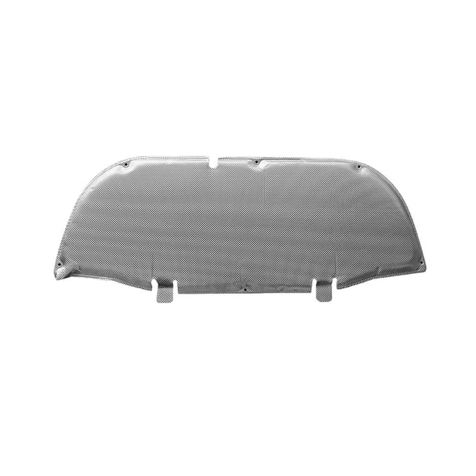 Wuqqxxqcm Black Car Front Hood Sound Heat Insulation Pad Soundproof Cotton Sound Deadening Pad Compatible For Toyota Corolla Cross Xg10 2022-2024(Black)