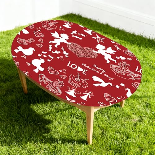 Reyrusa Romantic Love ȉ~` tBbghe[uNX Lk̂GbW P[^Oe[uNXveN^[ @ȉ~`̃e[uJo[ 42C`x60C`̃I[oe[uɓK X^C143