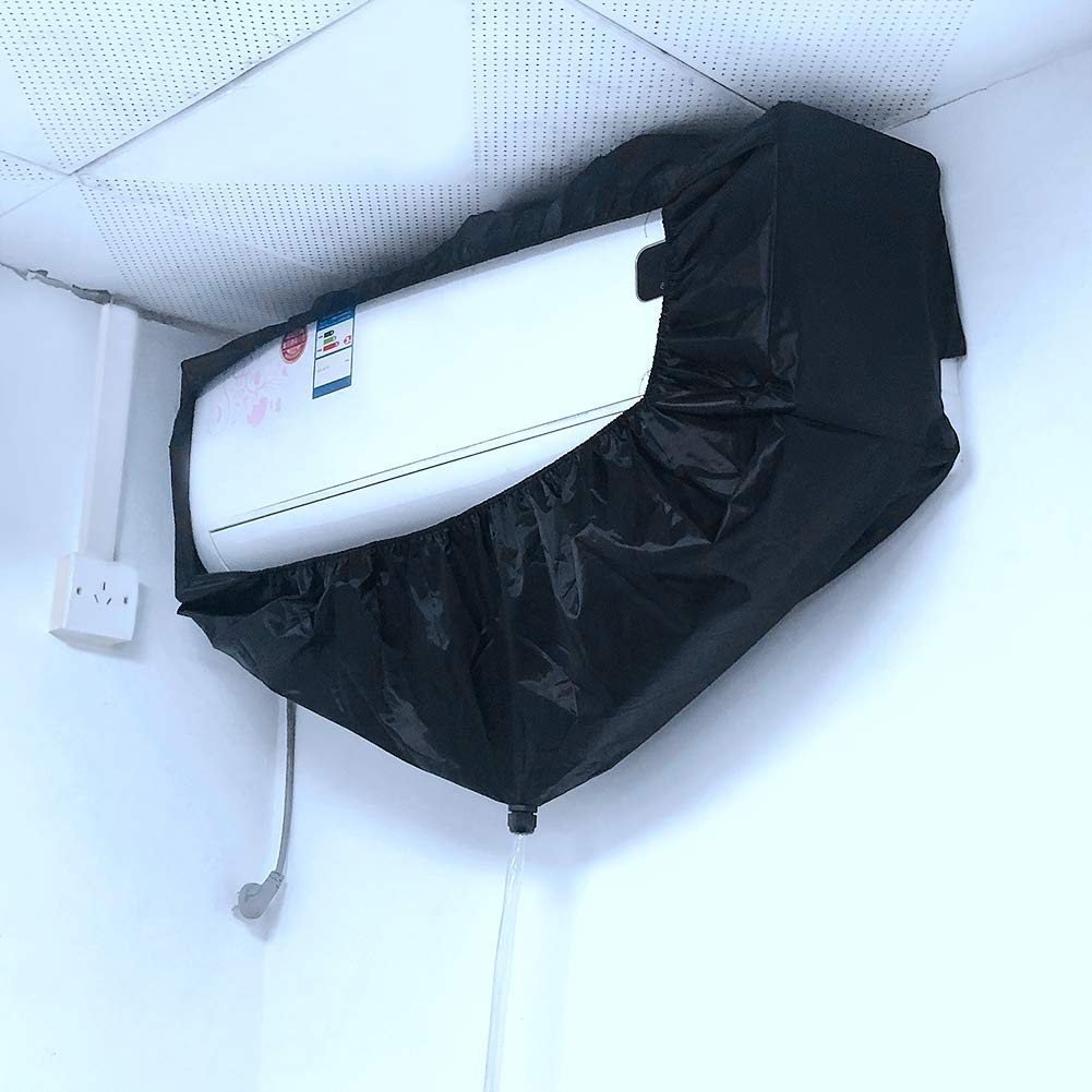 Bolsa de polvo impermeable del aire acondicionado, bolsa de limpieza del aire acondicionado, bolsa impermeable montada en la pared del protector del aire acondicionado