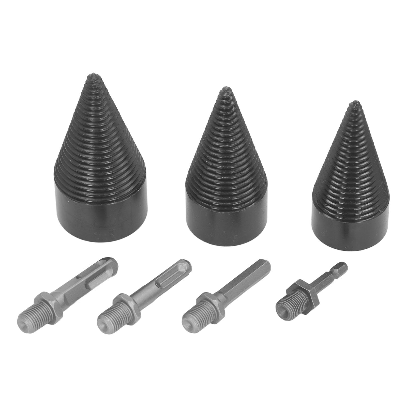 Kit de Pointe de Fendeuse Bois, Embout Hexagonal, pour Fendage