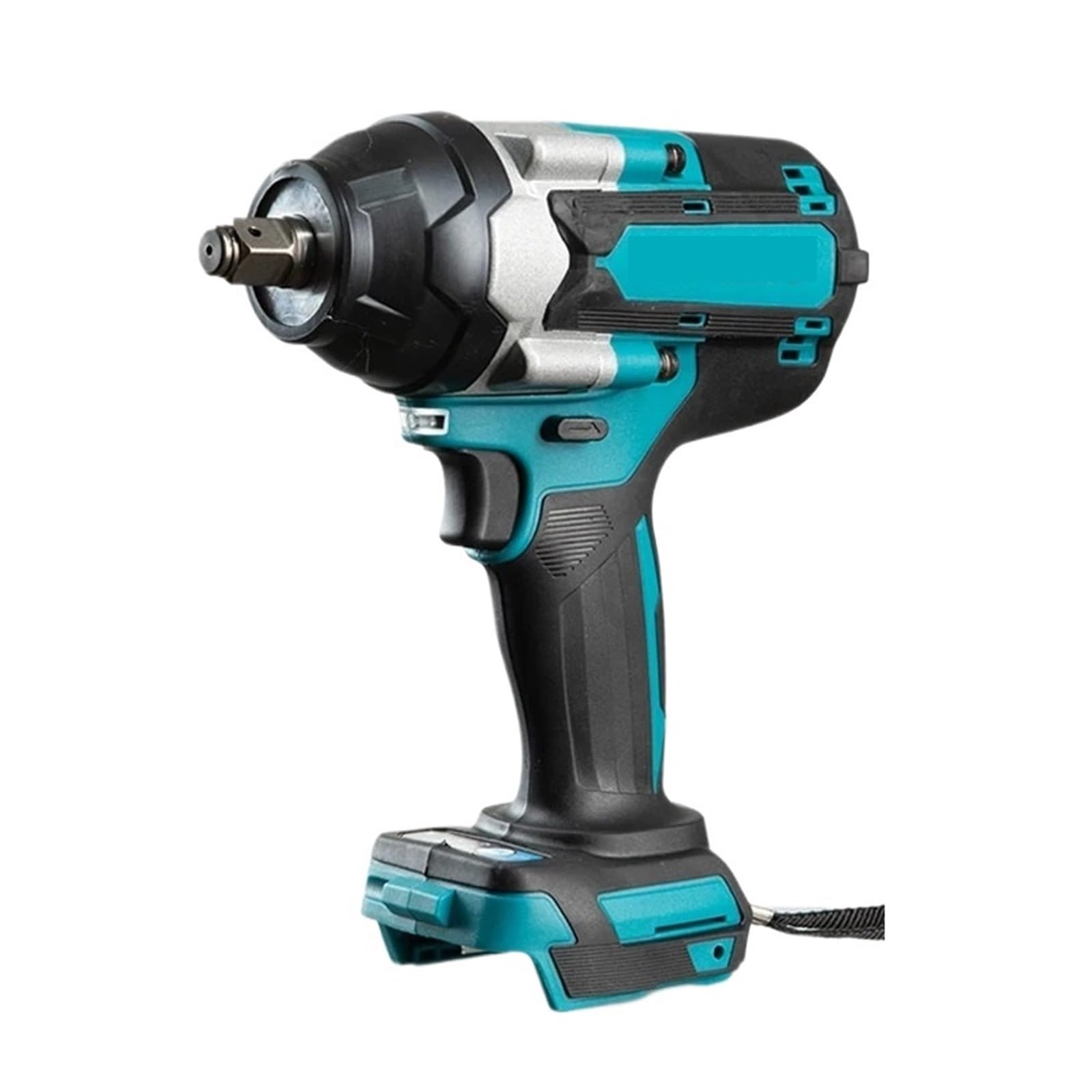 Llave de Impacto Llave De Impacto Eléctrica 1800N.m 1/2 Pulgada Compatible con Batería(No Battery Carton)