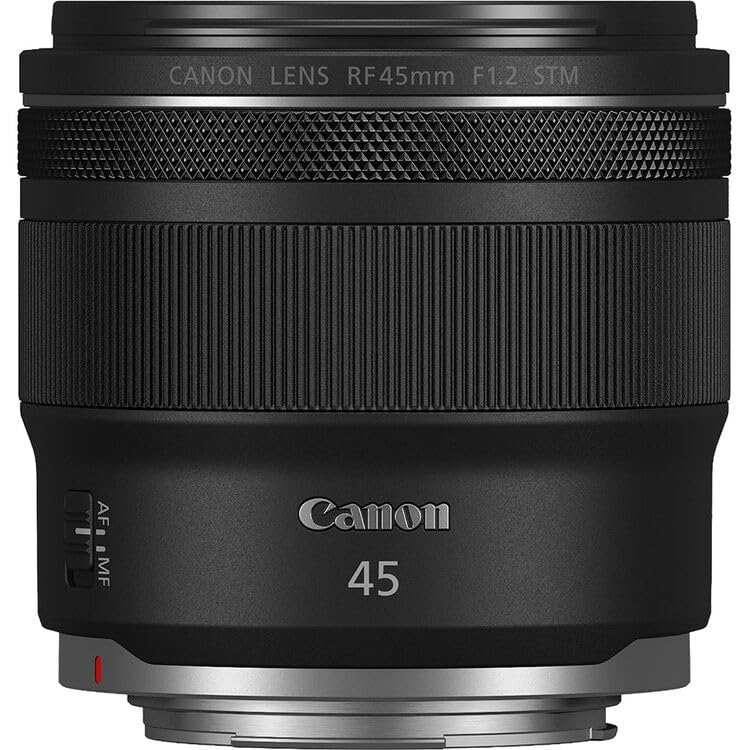 Amazon.com : Canon RF 45mm f/1.2 STM Lens (7198C002) Bundle | For