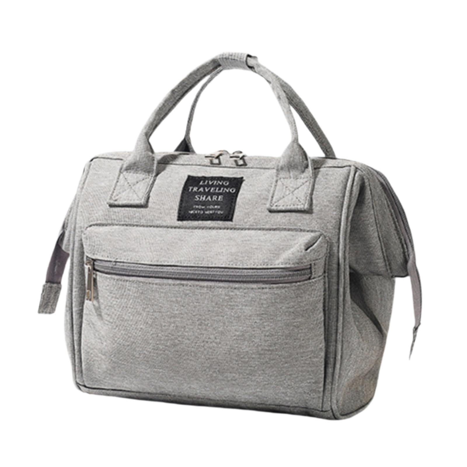 VELURA Diaper Bag Versatile Organizer for Mom Dad Nappy Bag for Picnic Outdoor Gray|Baby | Diapering | Diaper Bags|1 Diaper-image-33
