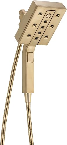 Delta FAUCET 58473-CZ-PR25 Combinación universal de componentes de ducha, Lumicoat Bronze, flujo de agua de 2.5 GPM