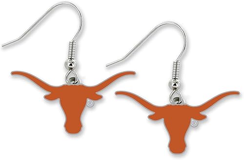 Miniatura 5 de aminco NCAA Unisex Adult NCAA Logo Dangler Earrings