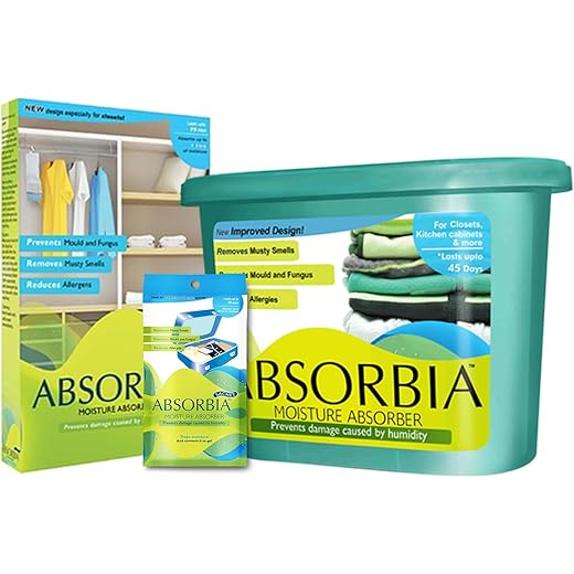 Absorbia Moisture Absorber Absorbia Moisture combo Pack of 3