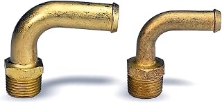 Moroso FITTING, 3/8 IN. TO 3/8 IN, 90 DEG, STREAMLINED (65140)