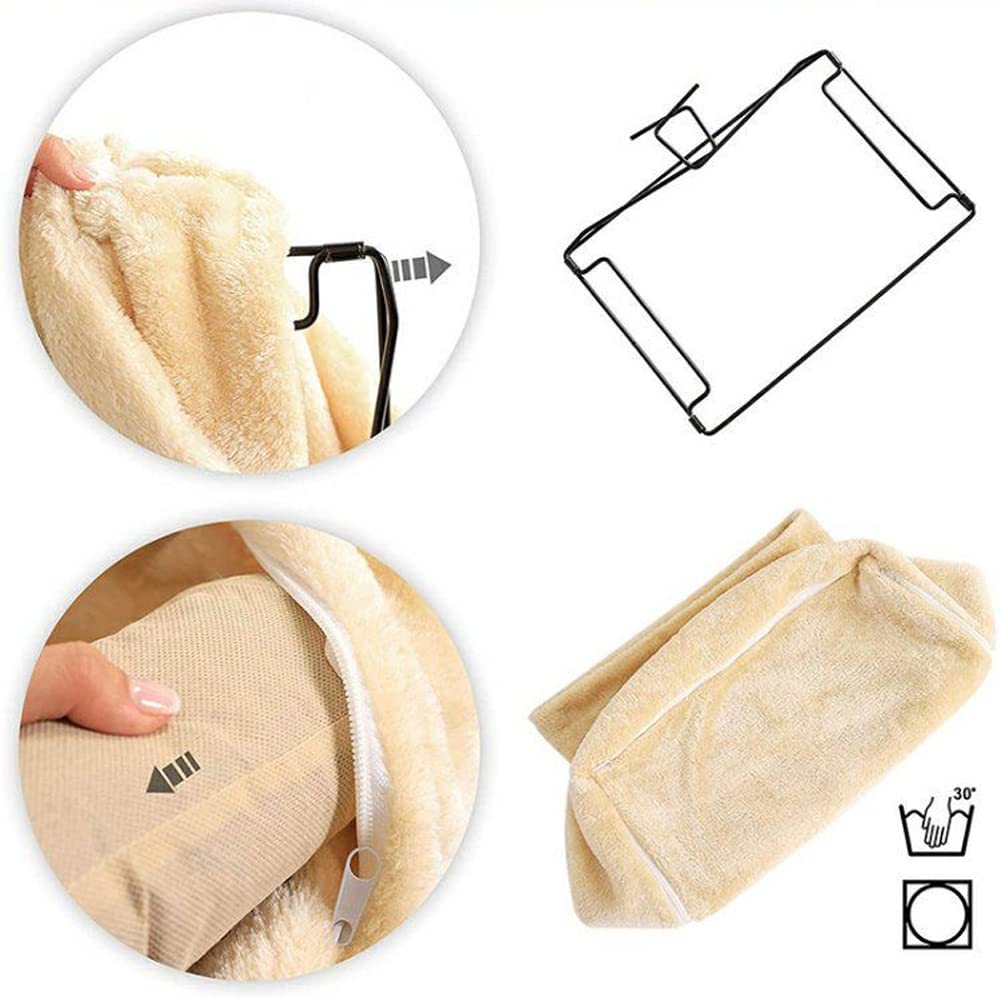 Letto per radiatore per gatti con rivestimento in pile lavabile, amaca per gatti da appendere fino a 8 kg, in pelliccia sintetica super morbida, struttura in metallo resistente
