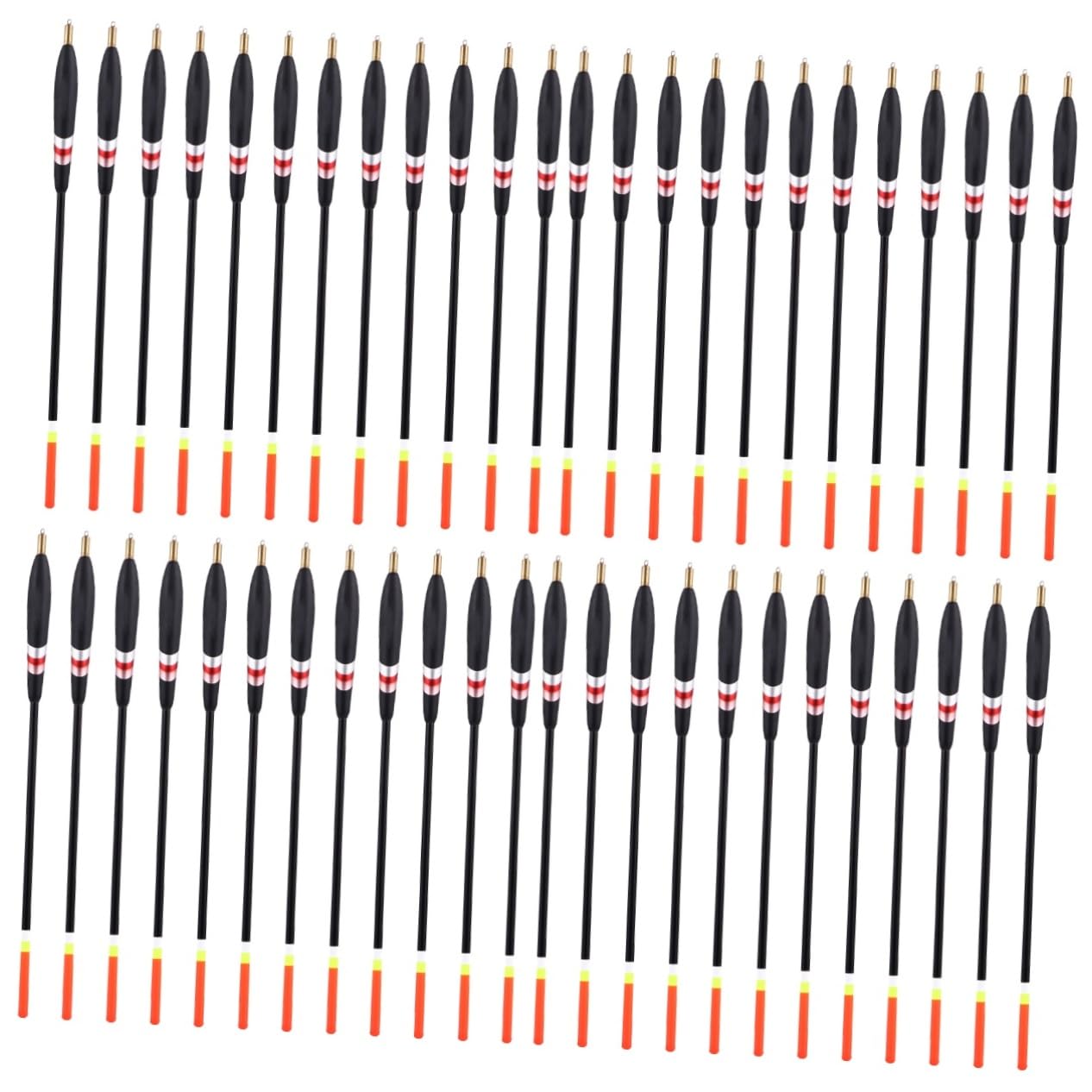 YARNOW 4 Set di Galleggianti da Pesca Pratici Galleggianti da Pesca in Mare Accattivanti per I Pescatori 12 Pezzi * 4
