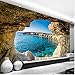 Produktbild Lovemq Fototapete Moderne Einfache Höhle Seascape Natur Wandbild Wohnzimmer Schlafzimmer Innendekor Tapete Raum Expansion Wallpapers-290X230Cm