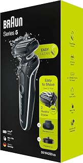 Braun Navaja 5145S húmeda y seca, negra