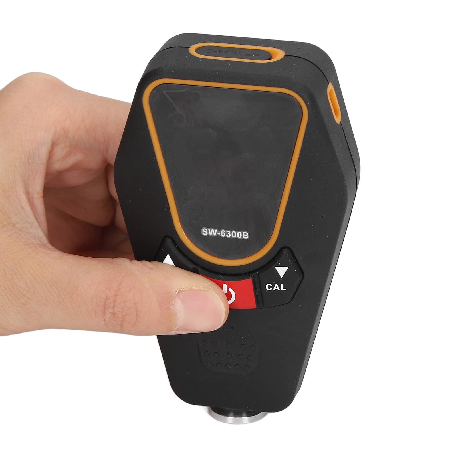 Ejoyous Medidor de Espesor de Revestimiento Medidor de Espesor de Pintura Digital ABS con Sonda de Alta Precisión 0 a 1700 μm Reconocimiento Automático de Sustrato Calibración Multipunto para Talleres