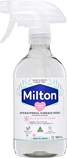 Milton Antibacterial Surface Spray Household Grade Disinfectant Kills 99.9 Percentage of Germs 100 Percentage Plant-Based ...