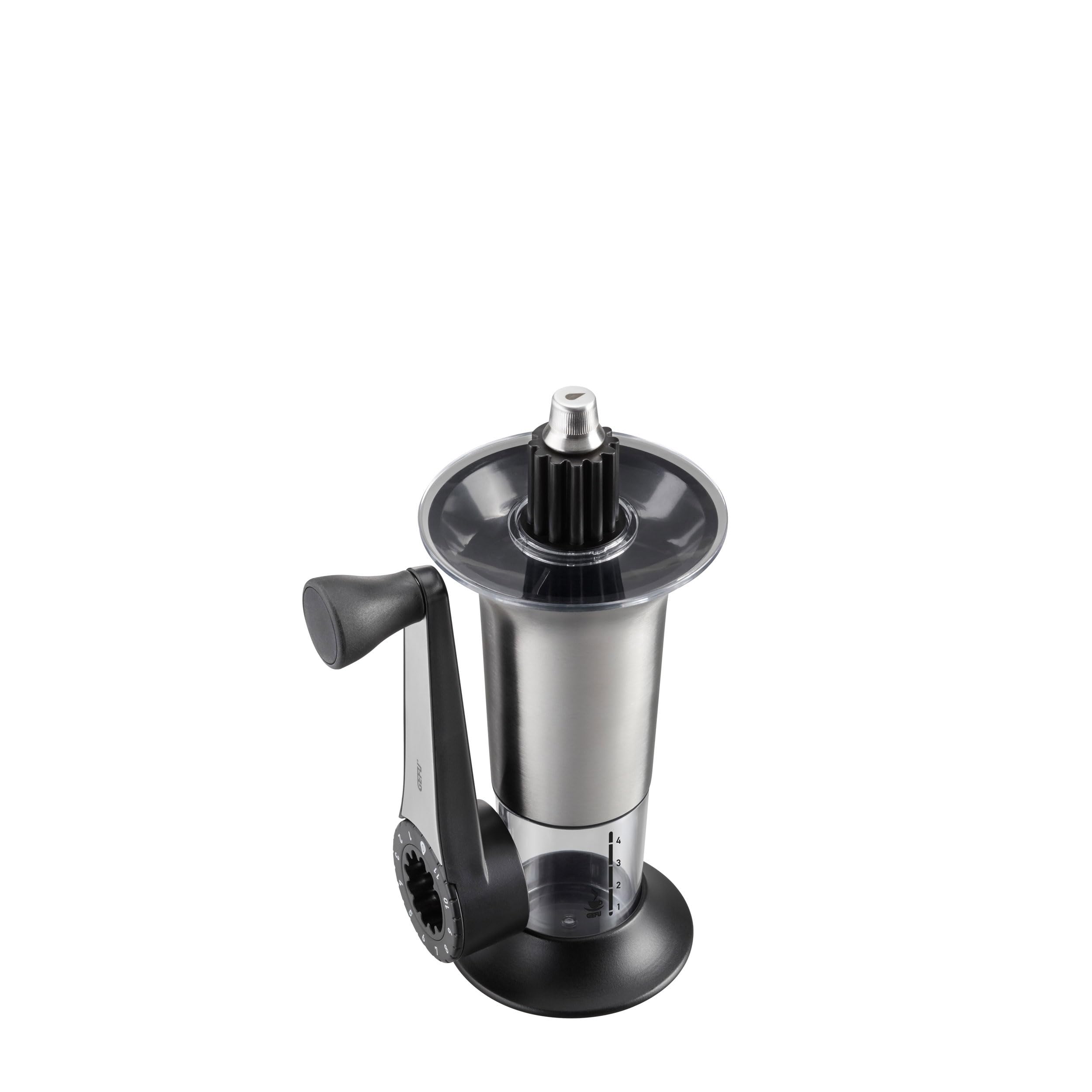 GEFU 16330 Kaffeemühle LORENZO + 16201 Kaffeemaß MORENO, verstellbar