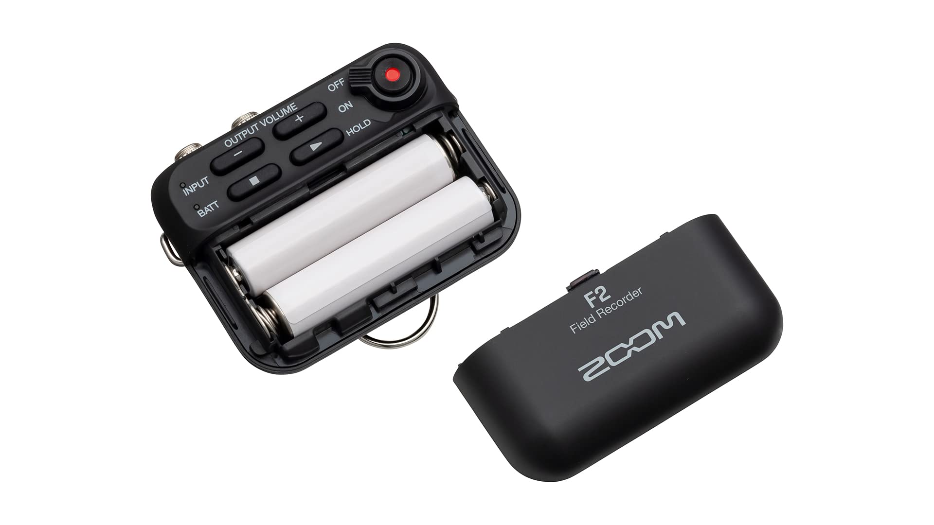 Zoom F2/B Field Recorder e Microfono Lavalier, Nero