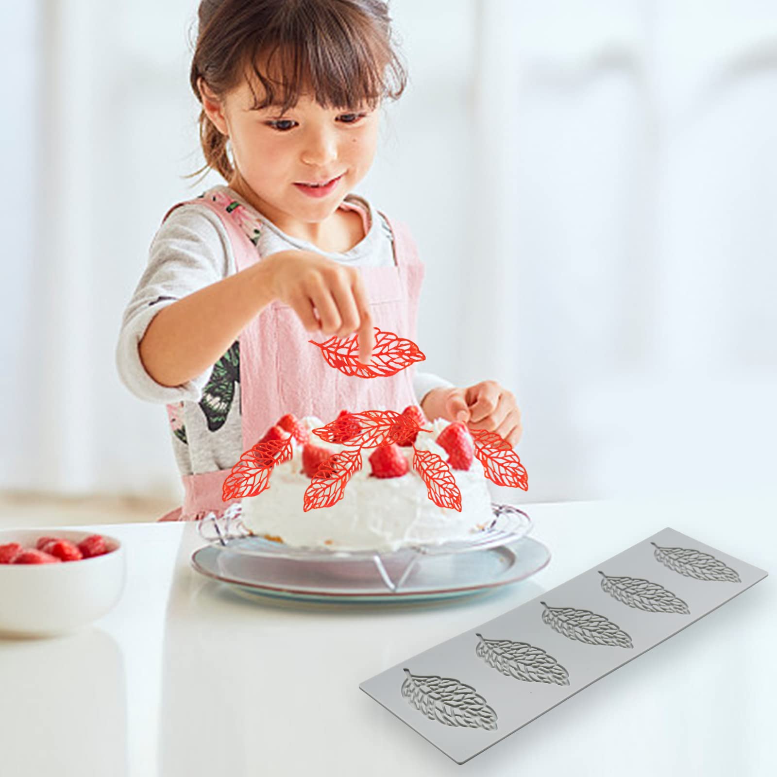 Siliconen Mal Bladeren (8) | Siliconen Mallen / Molds | Bake & Party