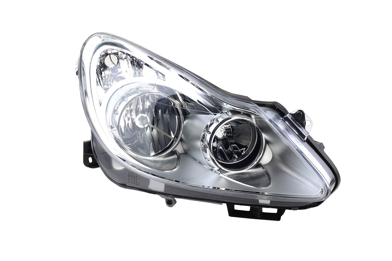 Johns, Scheinwerfer Halogen passend für Opel Corsa D 07/06-12/10 Leuchtmittel Set Li Re