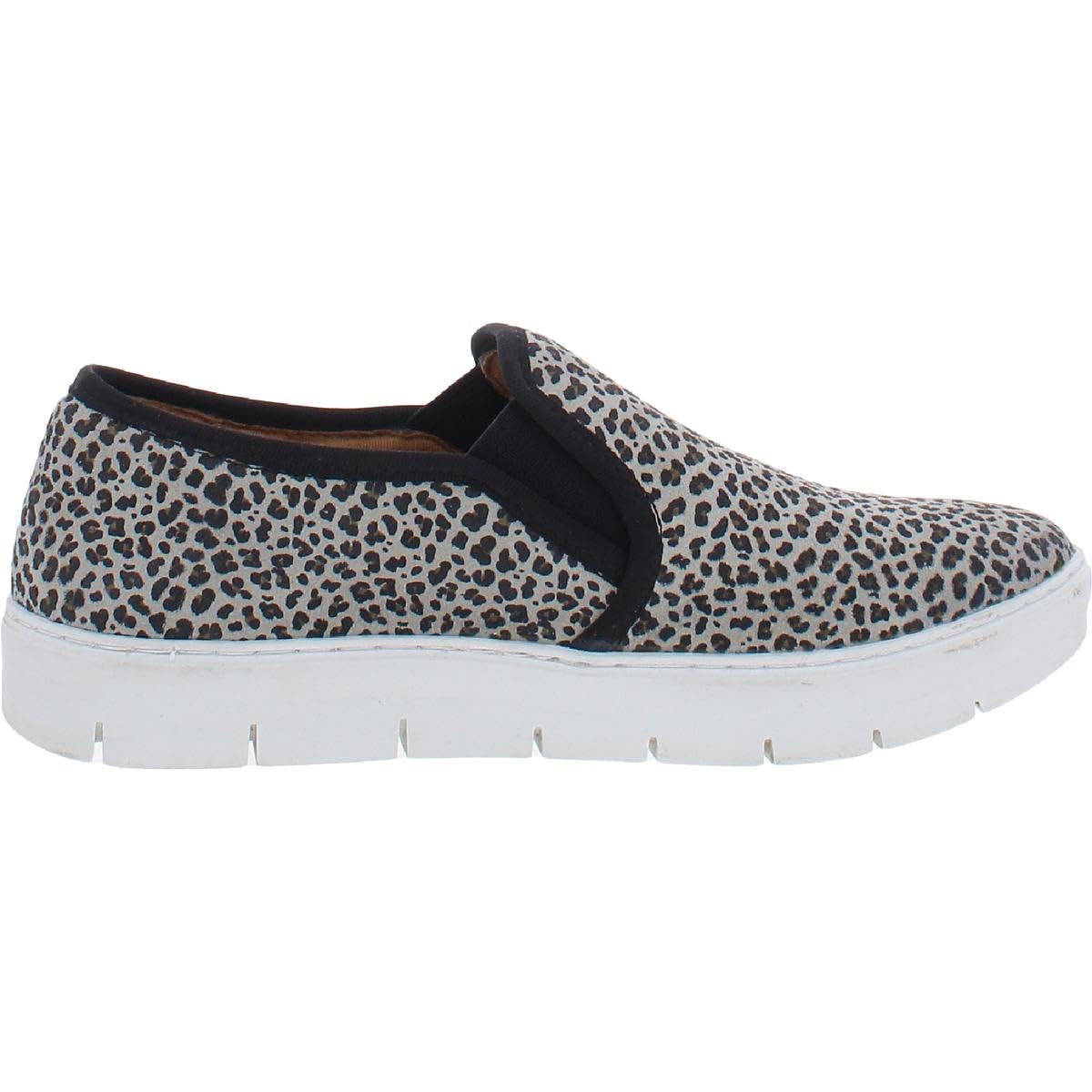 Nurse Mates Adela Grey Leopard 7.5 D - Wide