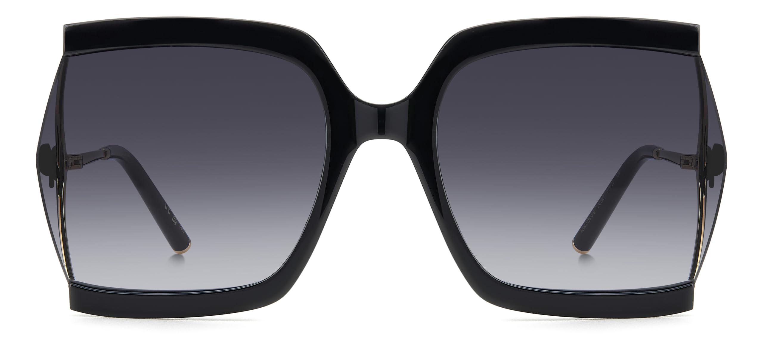 CAROLINA HERRERA Her 0216/G/S Gafas de Sol, Black Gold, 61 para Mujer